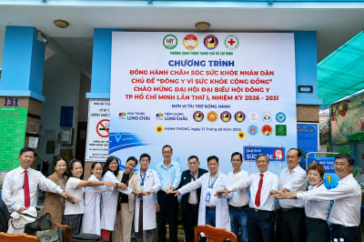 Chi hội Nam y Thành phố Đồng Nai đồng hành cùng Chương trình “Đông y vì sức khỏe cộng đồng” tại Phường Hạnh Thông, TP. Hồ Chí Minh